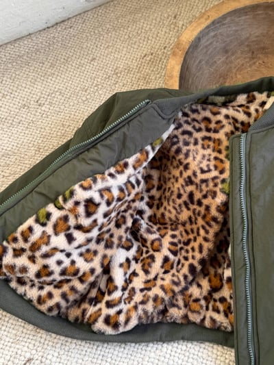 秋冬加絨KT豹紋外套4