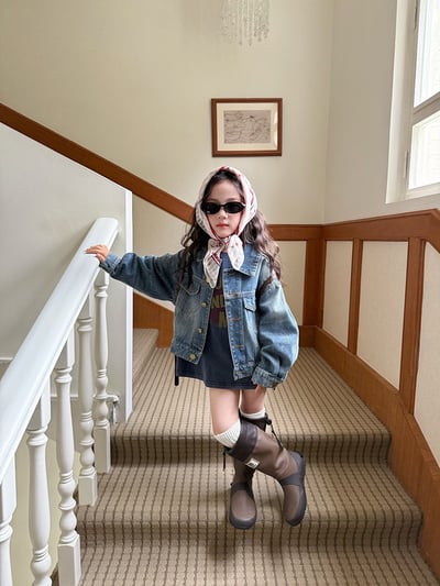 秋季刷色愛心字母上衣11