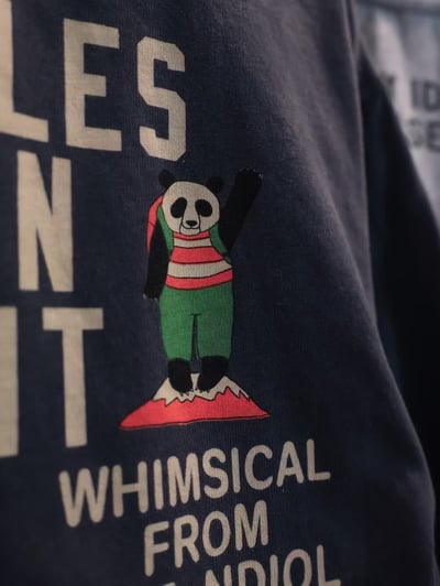 秋季日系字母小熊上衣7