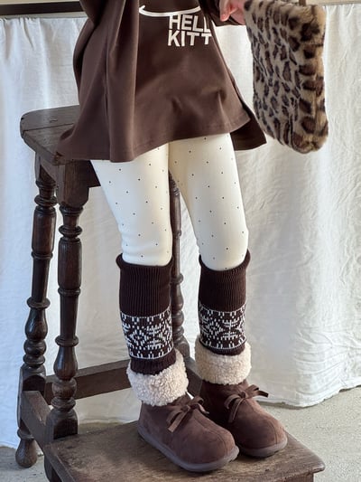 秋冬加厚襪套內搭褲1