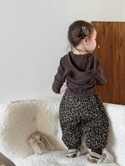 Kitty小惡魔外套/豹紋休閒褲3