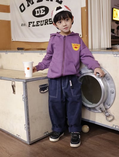 秋季日系純色腰帶休閒褲7