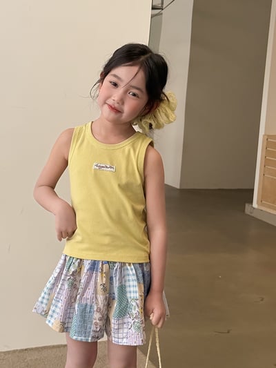 夏季復古棉裙褲25