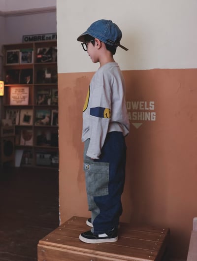 秋季日系笑臉上衣4