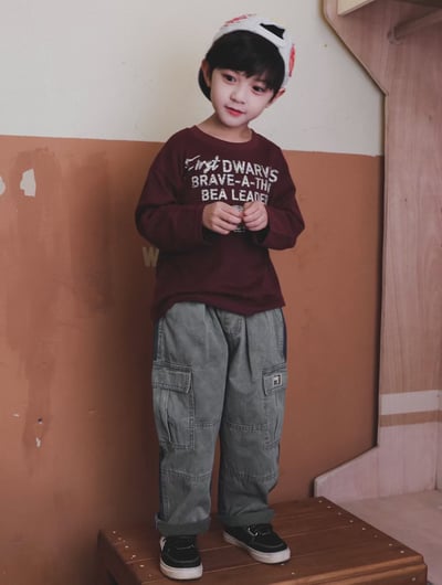 秋季日系燙畫透氣上衣9