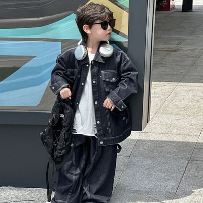 秋季休閒牛仔兩件式套裝8