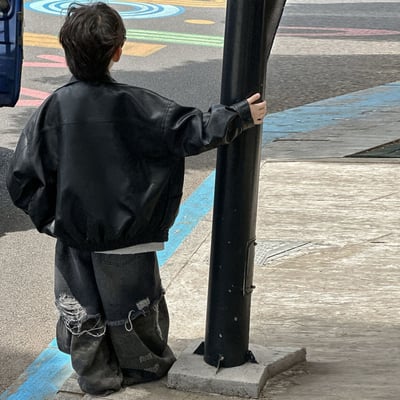 秋季復古軟皮飛行外套4