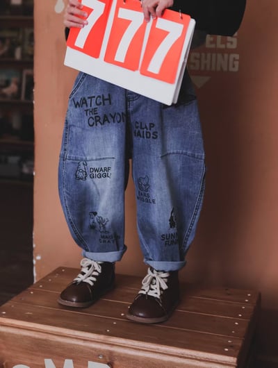 秋季日系蘿蔔百搭褲6