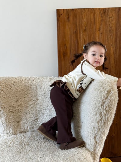 Kitty豹紋街上衣休閒褲8