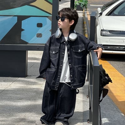 秋季休閒牛仔兩件式套裝2