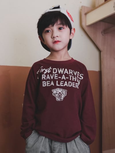 秋季日系燙畫透氣上衣11