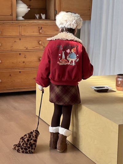 秋冬美式復古加厚外套5