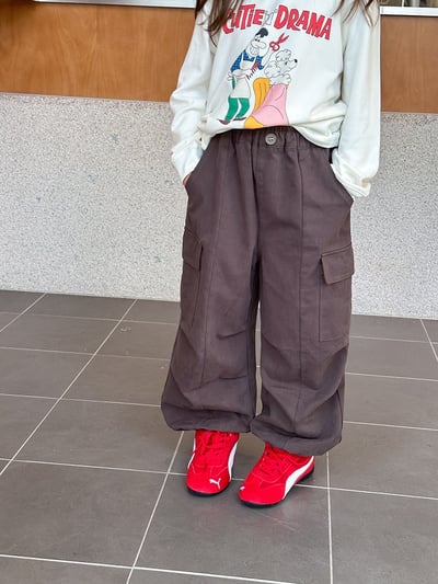 秋季水洗棉縮口工裝褲18