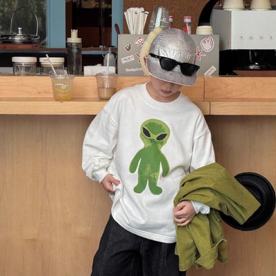 秋季外星人印花上衣4