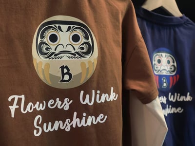 秋季日系假兩件不倒翁上衣12