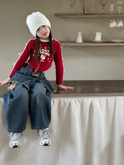 秋季設計感復古牛仔褲4