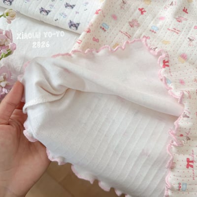 花邊透氣棉居家套裝18