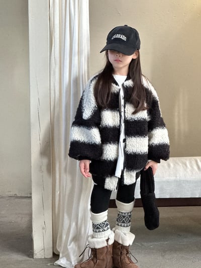 秋冬羊羔毛加厚外套&喇叭褲6