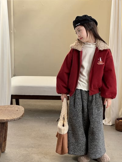 秋冬美式復古加厚外套3