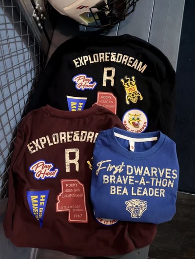 秋季日系燙畫透氣上衣4