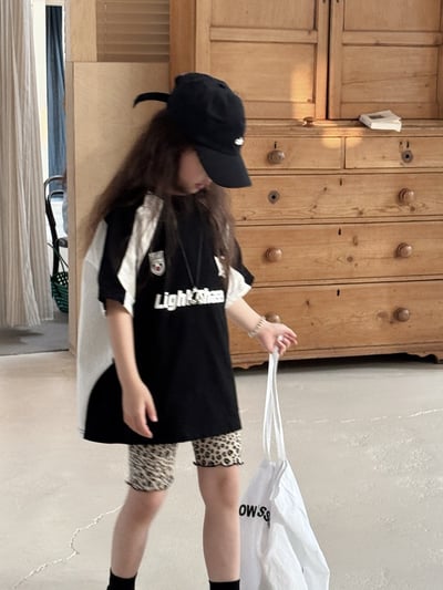 美式復古街頭KT印花上衣3