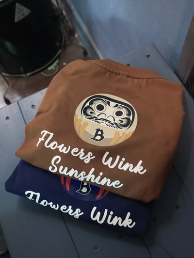 秋季日系假兩件不倒翁上衣3