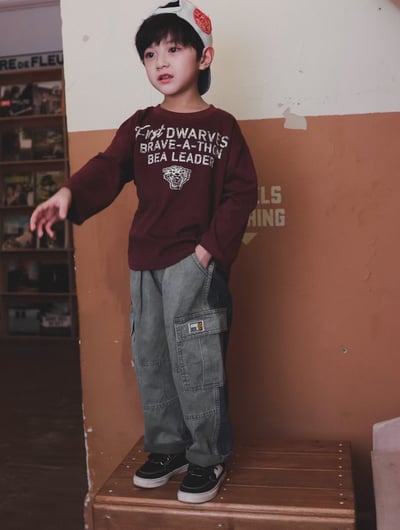 秋季日系燙畫透氣上衣10