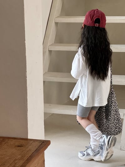 美式復古豹紋印花寬鬆上衣15