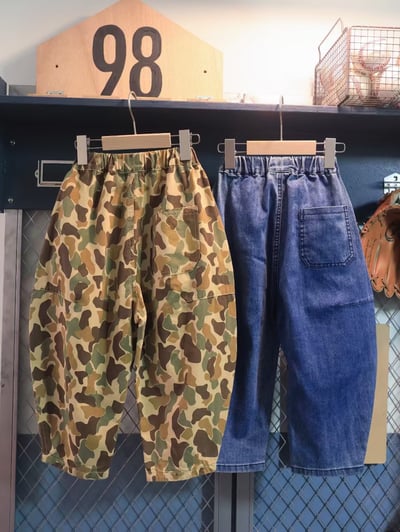 秋季日系蘿蔔百搭褲5