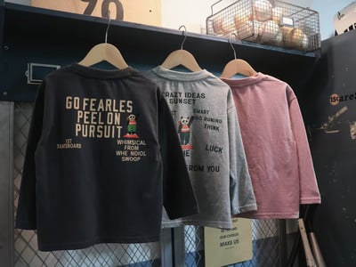 秋季日系字母小熊上衣6