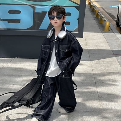 秋季休閒牛仔兩件式套裝6