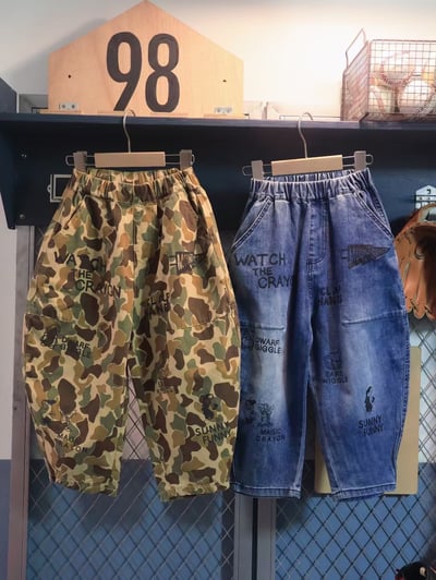 秋季日系蘿蔔百搭褲4