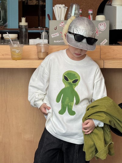 秋季外星人印花上衣7