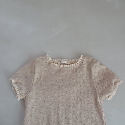 050313蕾絲花袖上衣(兩色)8