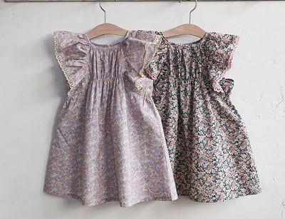 032330花花連身裙(兩色)5