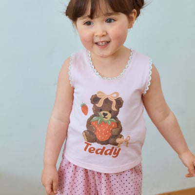 031705草莓熊背心(兩色)5