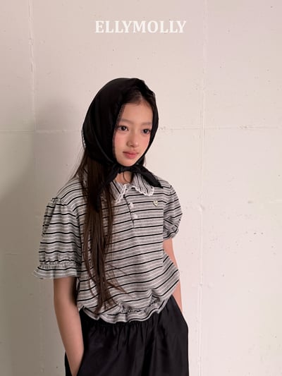 040771翻領條紋上衣(三色)18