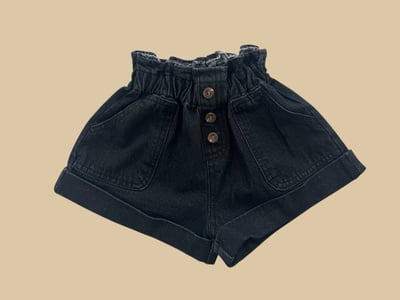 041035黑牛仔短褲1