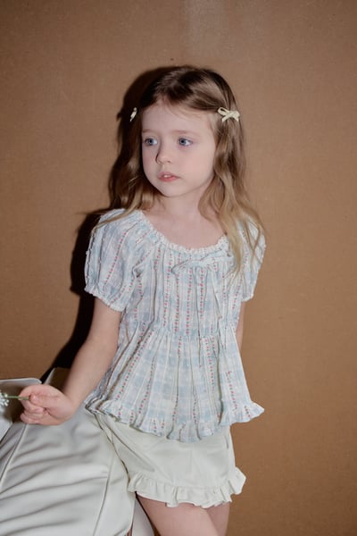 032708格子造型上衣(兩色)7