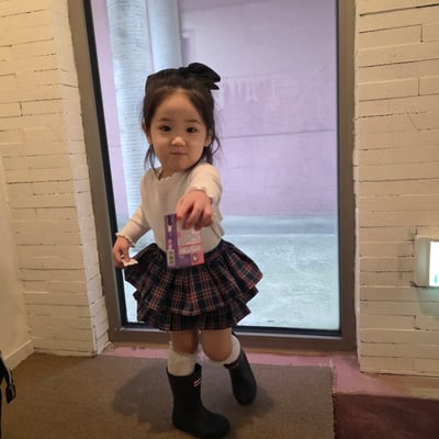 11216格子蛋糕褲裙(兩色)9