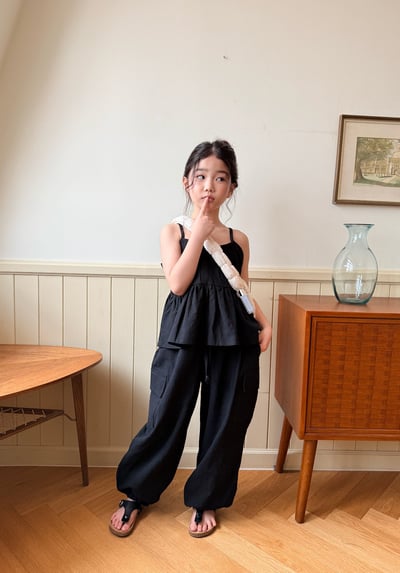 042147細肩造型上衣(兩色)3