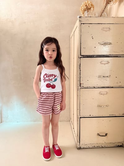 042132櫻桃背心(兩色)1