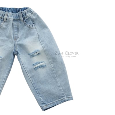 032514淺藍破破牛仔褲4