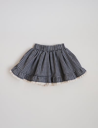 15511花邊格子裙(兩色)4
