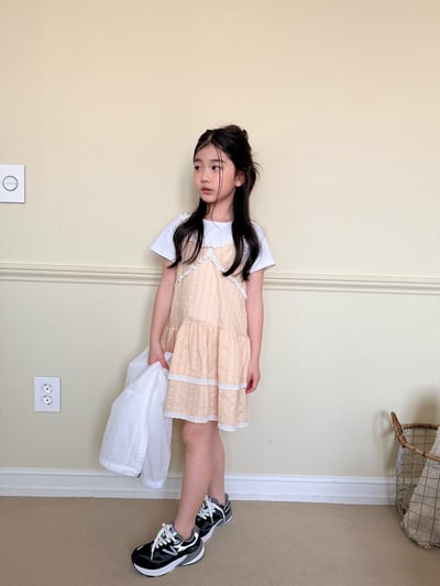 042167花邊連身裙(兩色)4