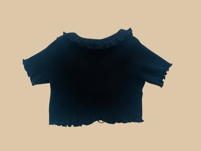 041005荷葉綁帶外套(兩色)3