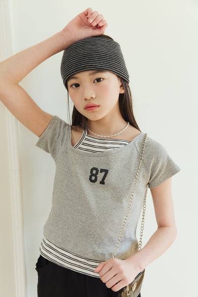 032406數字造型上衣(兩色)10