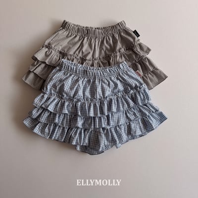 040767蛋糕格子褲(兩色)1