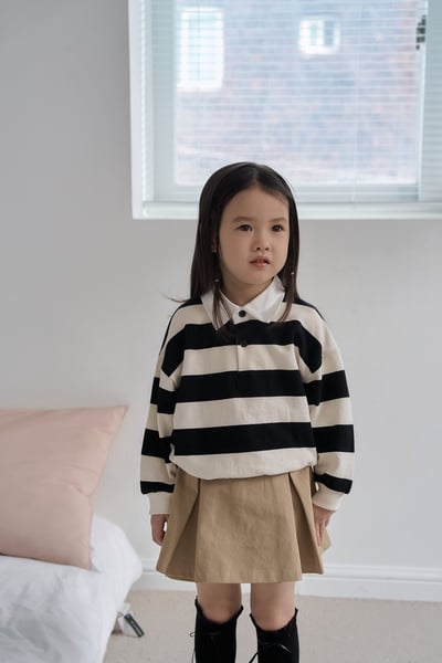 25425翻領條紋上衣8