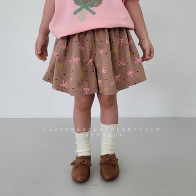 042435蝴蝶結褲裙(兩色)6